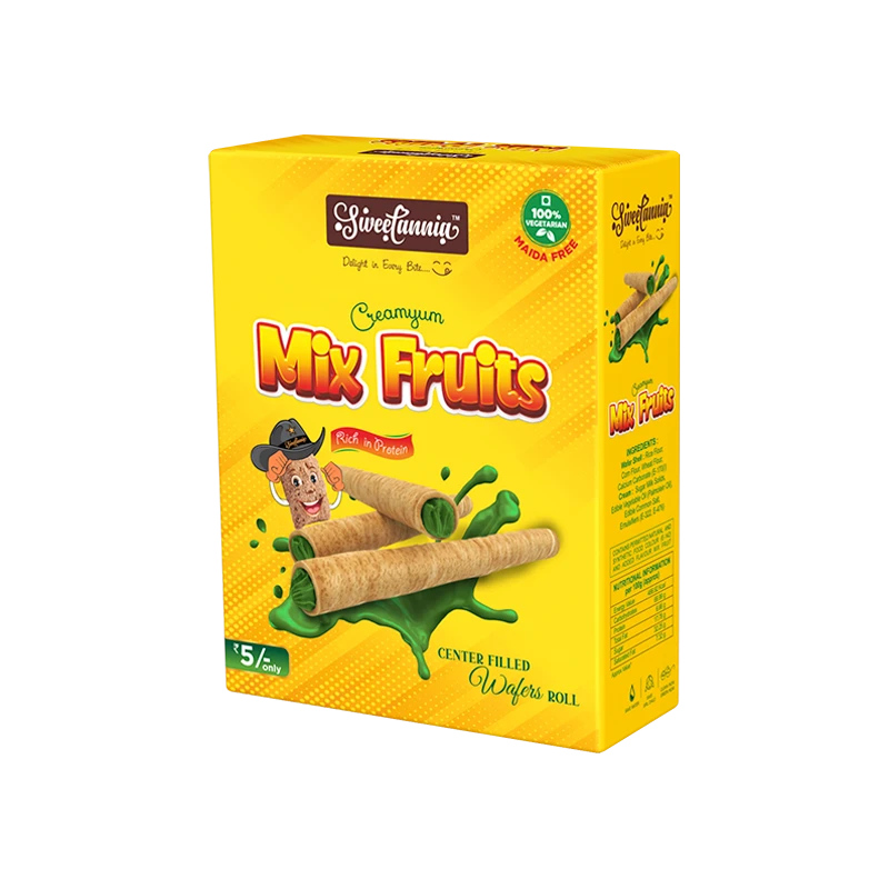 MIX FRUIT WAFER ROLL